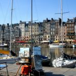 Le vieux bassin de Honfleur dans le Calvados