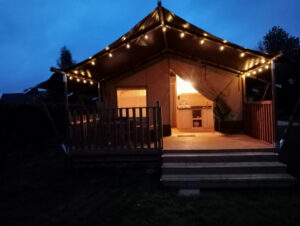 Tente safari camping